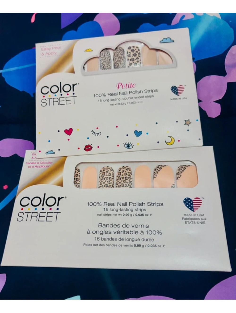 2 Color Street Nail Polish Strips (Matching Adult & Kids)